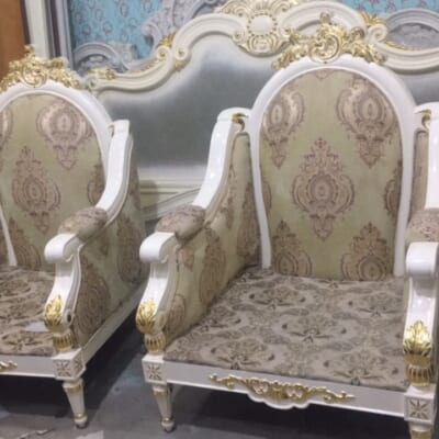 Ghế Sofa Tân Cổ Điển Bọc Nệm
