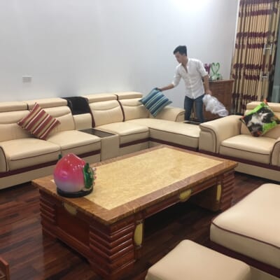 Sofa Da Góc
