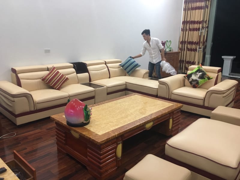 Sofa Da Góc