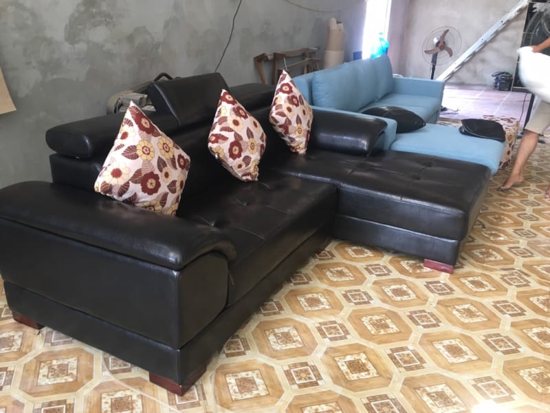 Sofa Da Góc