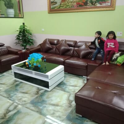 Sofa Da Góc