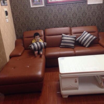 Sofa Da Góc