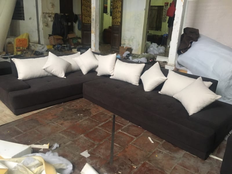 Sofa Góc Nỉ
