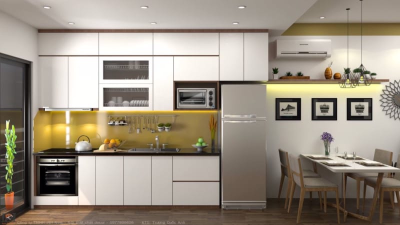 Tủ Bếp Gỗ MDF